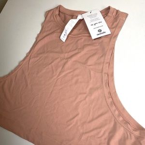 AVOCADO activewear seamless muscle crop tank top